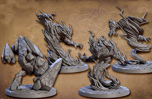 Elementals (Set of 4)