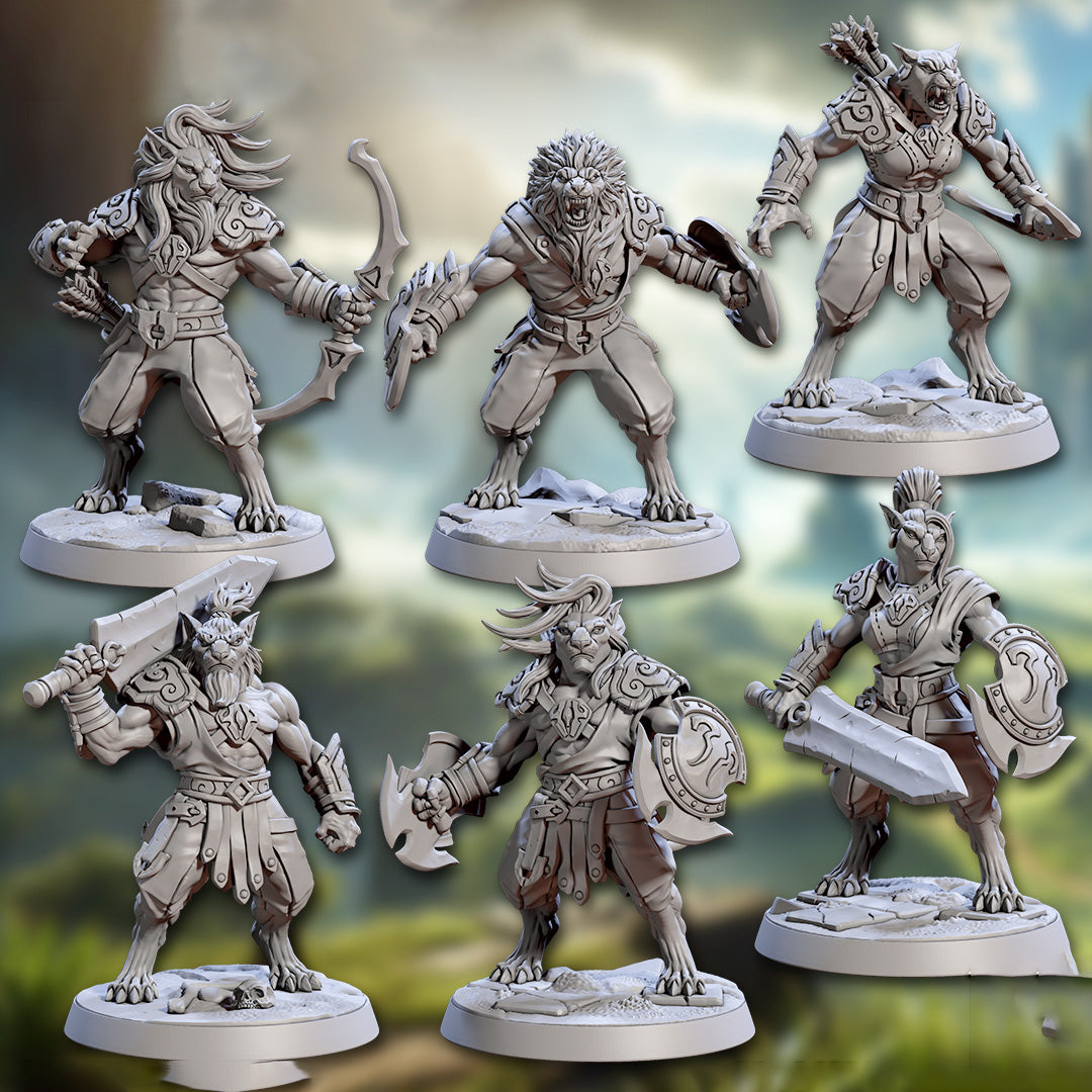 Catfolk Warriors