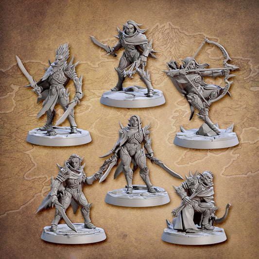 Drow - Set of 6