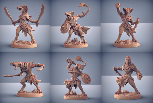 Snake Folk - Set of 6