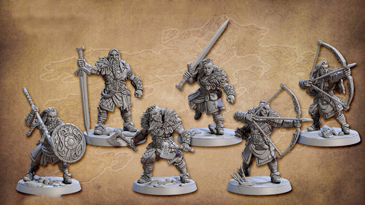 Norsemen - Set of 6