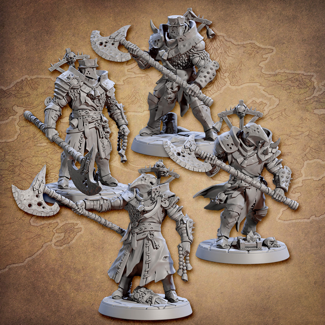 Plague Knights - Set of 4