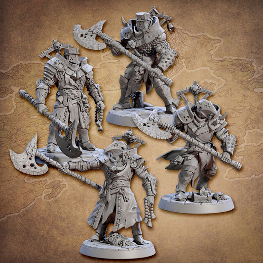 Plague Knights - Set of 4