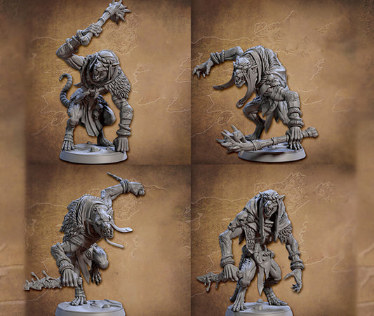Rat Brutes (Set of 4)