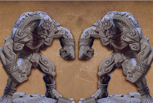 Clay Golems (2 Models)