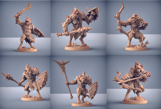 Gnolls - Set of 6