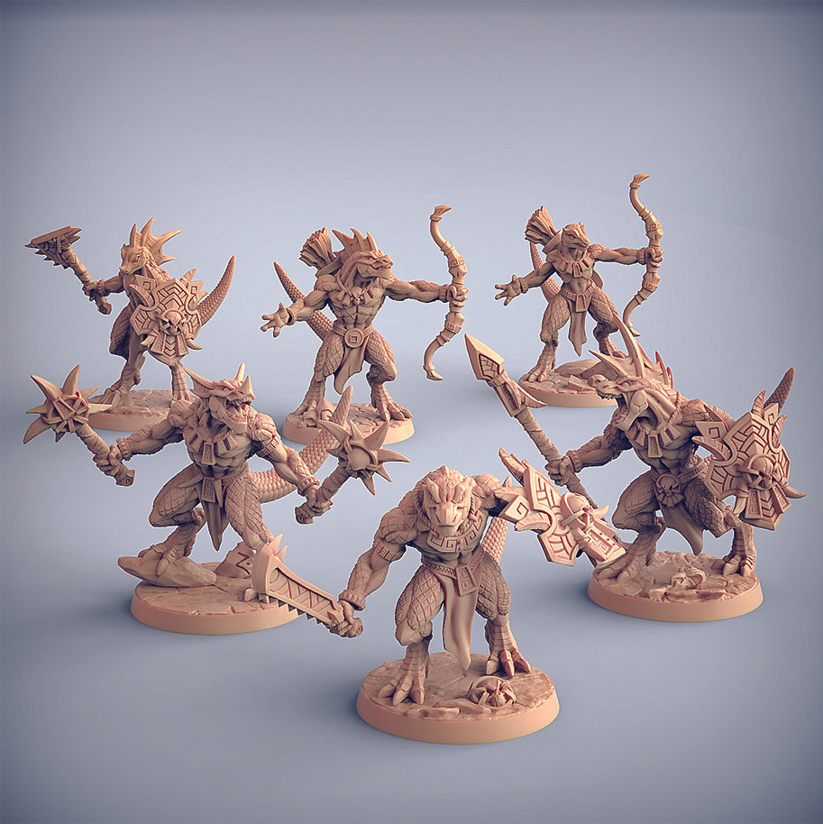 Lizard Folk (Set of 6)